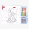 disney princess - 5 in 1 set da colorare