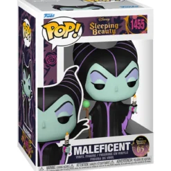 disney: sleeping beauty 65th anniversary - maleficient with candle 9cm - funko pop 1455