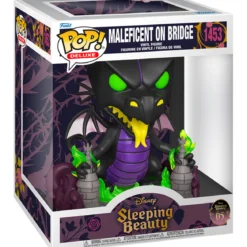 disney: sleeping beauty 65th anniversary - maleficent on bridge 9cm - funko pop 1453