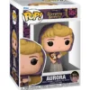 disney: sleeping beauty 65th anniversary - aurora with owl 9cm - funko pop 1454