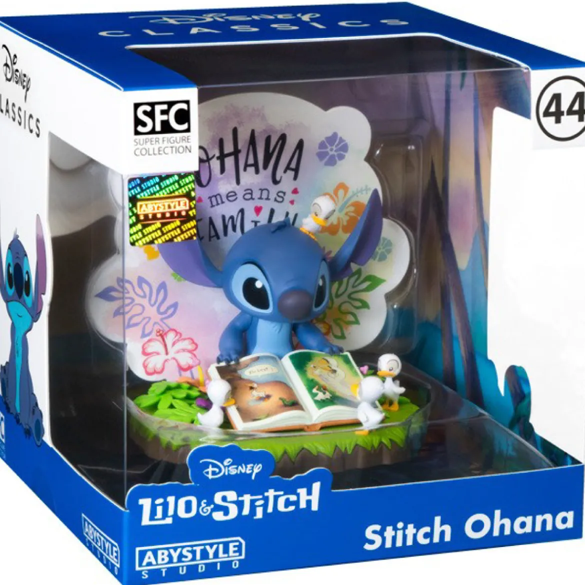 disney: stitch - stitch ohana - statua 10cm
