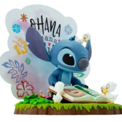 disney: stitch - stitch ohana - statua 10cm