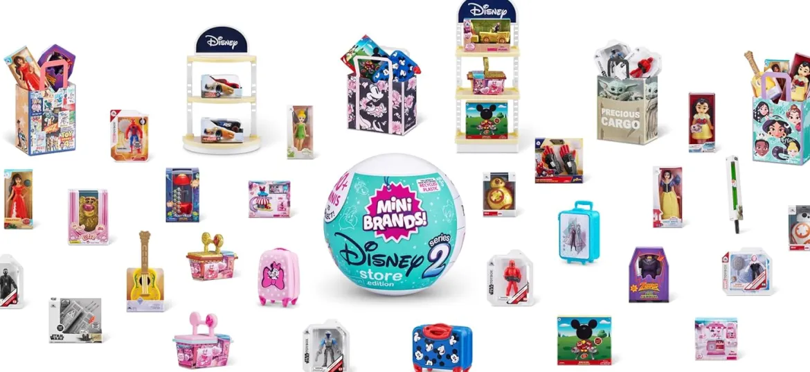disney store edition - mini brands - 5 sorprese serie 2 - modello assortito