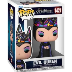 disney: swla - evil queen (blue & black gown) 9cm - funko pop 1421