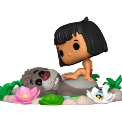 disney: the jungle book - baloo e mowgli 9cm - funko pop 1490