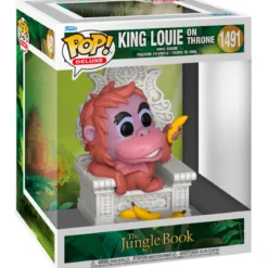 disney: the jungle book - king louie on throne 9cm - funko pop 1491