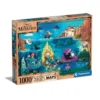 disney: the little mermaid - story maps - puzzle 1000 pezzi