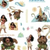 disney: vaiana - adesivo removibile da parete