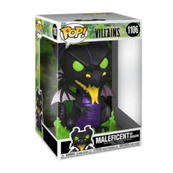 disney: villains - maleficent dragon 25cm - funko pop jumbo