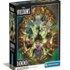 disney: villains - puzzle compact + poster - puzzle 1000 pezzi