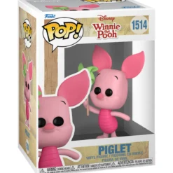 disney: winnie the pooh - piglet with pinwheel 9cm - funko pop 1514