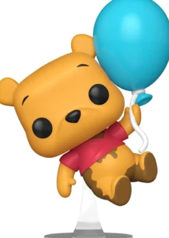 disney winnie the pooh - pooh with balloon 9cm - funko pop! 1681