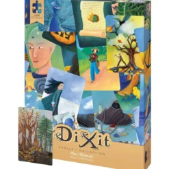 dixit puzzle - blue mishmash puzzle 1000 pezzi