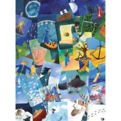 dixit puzzle - blue mishmash puzzle 1000 pezzi