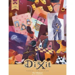 dixit puzzle - red mishmash puzzle 1000 pezzi