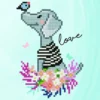 doggie love - diamond dotz beginner 50482 20,32x20,32cm