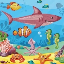 dotz in the ocean - dotz box 28x28cm dbx.029