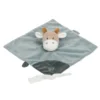doudou luna la giraffa azzurro e color terra