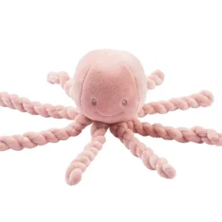 doudou polipo lapidou rosa antico - peluche 25cm