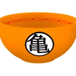 dragon ball - ciotola in ceramica - goku's symbols