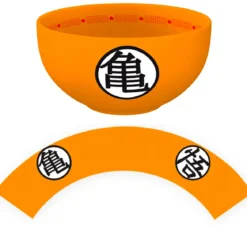 dragon ball - ciotola in ceramica - goku's symbols