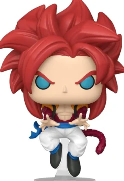 dragon ball gt - gogeta super saiyan 4 di 9cm - funko pop! 2074