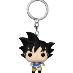 dragon ball gt - goku 4cm - funko pocket pop! portachiavi
