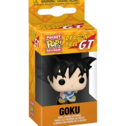 dragon ball gt - goku 4cm - funko pocket pop! portachiavi