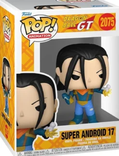 dragon ball gt - super androide 17 di 9cm - funko pop! 2075