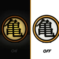 dragon ball - lampada - kame symbol