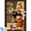 dragon ball - poster maxi 91.5x61cm - goku retrò