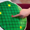 dragon ball - radar con suono - cuscino 30cm