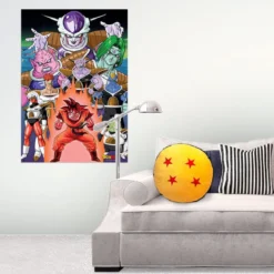 dragon ball - 4 stelle - cuscino 35cm
