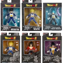 dragon ball super - dragon stars series - serie vegeta personaggio assortito 17cm