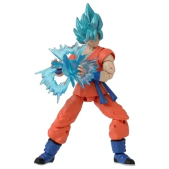 dragon ball super - dragon stars series battle pack - goku super saiyan blue vs golden freezer 17cm