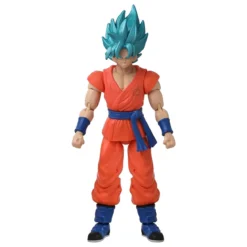 dragon ball super - dragon stars series battle pack - goku super saiyan blue vs golden freezer 17cm