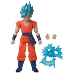 dragon ball super - dragon stars series battle pack - goku super saiyan blue vs golden freezer 17cm