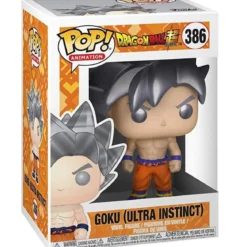 dragon ball super - goku ultra instinct form silver 9cm - funko pop! 386
