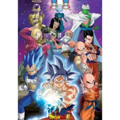 dragon ball super - poster maxi 91,5x61cm - universe 7