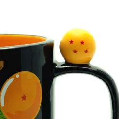 dragon ball super - tazza con manico 3d 460ml - shenron e sfere del drago