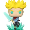 dragon ball super - trunks with sword super saiyan 9cm - funko pop! 1281