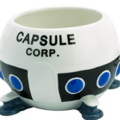 dragon ball - tazza 3d - capsule corp spaceship