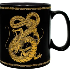 dragon ball - tazza 460ml - golden shenron