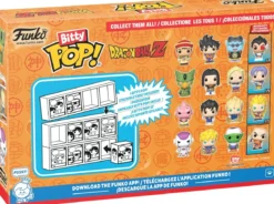 dragon ball z: cell (first form) 4 pack 3cm - funko pop bitty