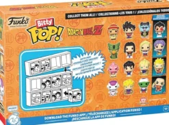 dragon ball z: frieza 4 pack 3cm - funko pop bitty