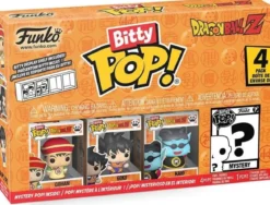 dragon ball z: gohan 4 pack 3cm - funko pop bitty