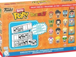 dragon ball z: gohan 4 pack 3cm - funko pop bitty