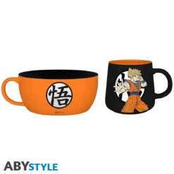 dragon ball z - set colazione - tazza 335ml + ciotola 690ml