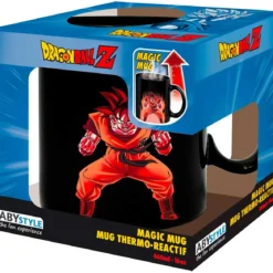 dragon ball z - tazza heat change 460ml - goku & shenron