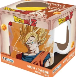 dragon ball z - tazza 460ml - goku & vegeta
